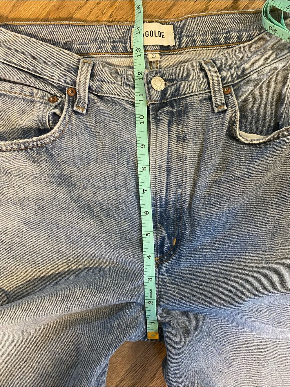Agolde Low Curve Jean in Force - Picture 8 of 11